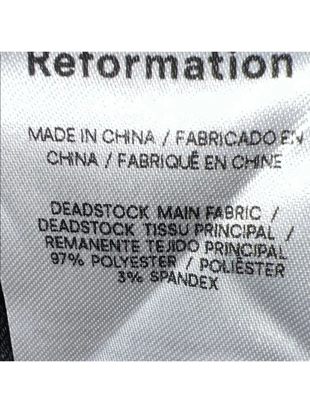 Reformation t9 black
